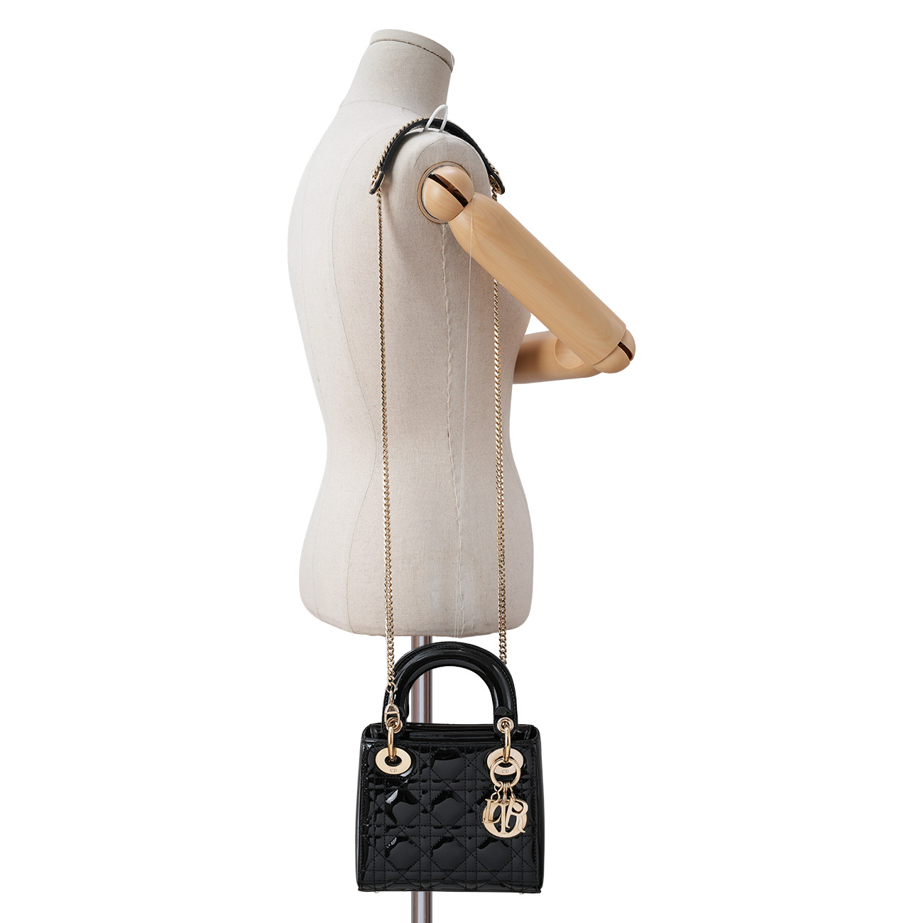 CHRISTIAN DIOR(USED)크리스찬디올 페이던트 레이디디올 미니